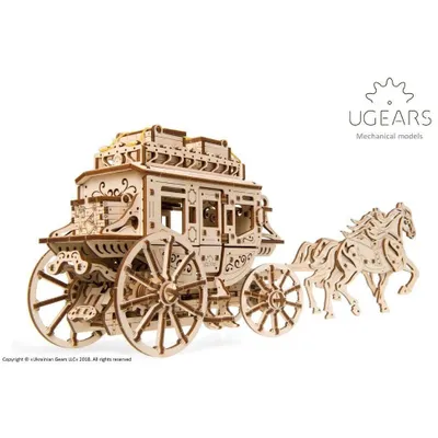 Stagecoach by Ugears