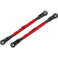 TRA8997R Traxxas Toe links, Widemaxx (TUBES, 6061-T6 aluminum (red-anodized))