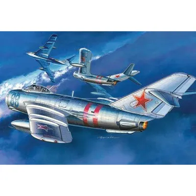 MiG-17 "Fresco" Soviet Fighter 1/72 by Zvezda