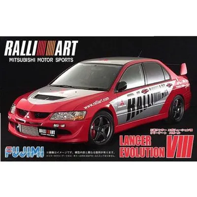 Mitsubishi Lancer VIII RALLI ART 1/24 Model Car Kit #038179 by Fujimi