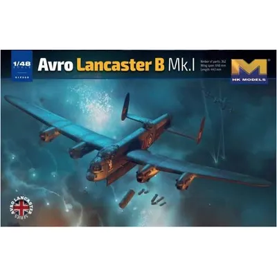 Avro Lancaster Bomber Mk. I 1/48 #01F05 by HK Models