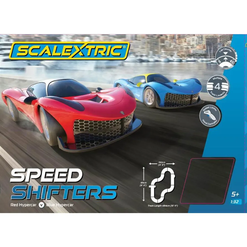 ScaleXtric Speed Shifters Race Car Set