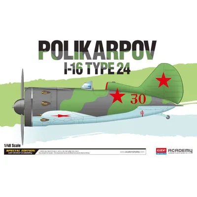 Polikarpov I-16 Type 24 Special Edition 1/48 #12314 by Academy