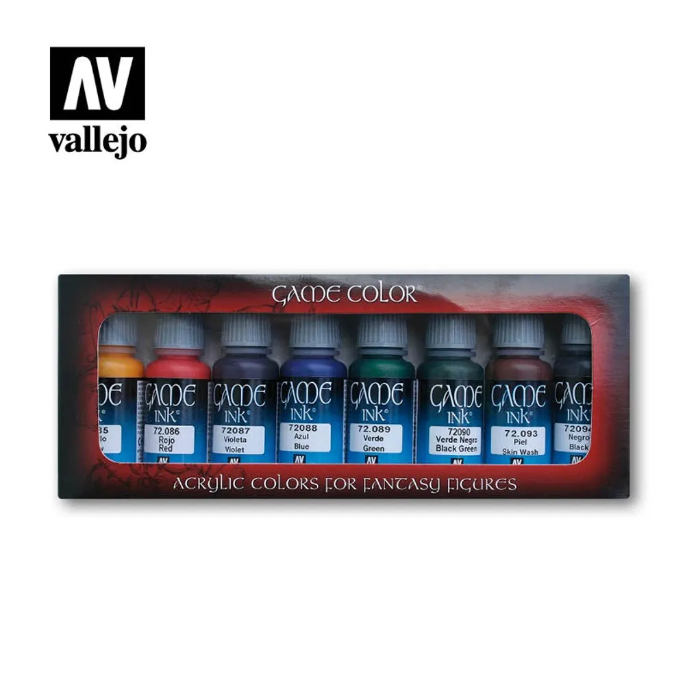 VAL72296 Game Inks Paint Set