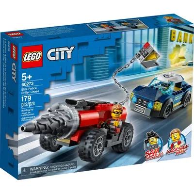 Lego City: Elite Police Driller Chase 60273