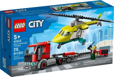 Lego City: Rescue Helicopter Transport 60343