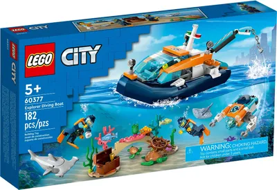 Lego City: Explorer Diving Boat 60377