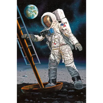 Apollo Astronaut Gift Set #03702 1/8 Figure Kit by Revell
