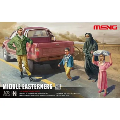 Middle Easterners HS-001 - 1/35 Human Series by Meng