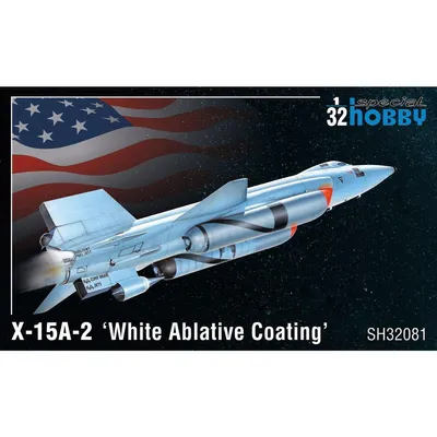 X-15A-2 White Ablative Coating 1/32 #SH32081 by Special Hobby
