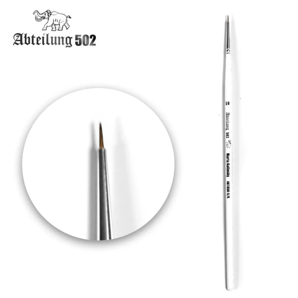 Abteilung 502 Marta Kolinsky Round Brush 5/0 #ABT850-5_0