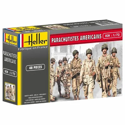 US Paratroopers (48) 1/72 #49651 by Heller