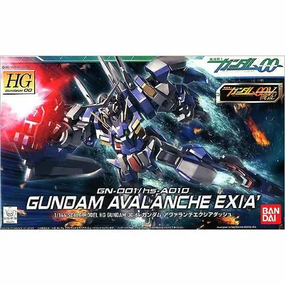 HG 1/144 Gundam 00 #64 GN-001/hs-A010 Gundam Avalanche Exia Dash #0163278