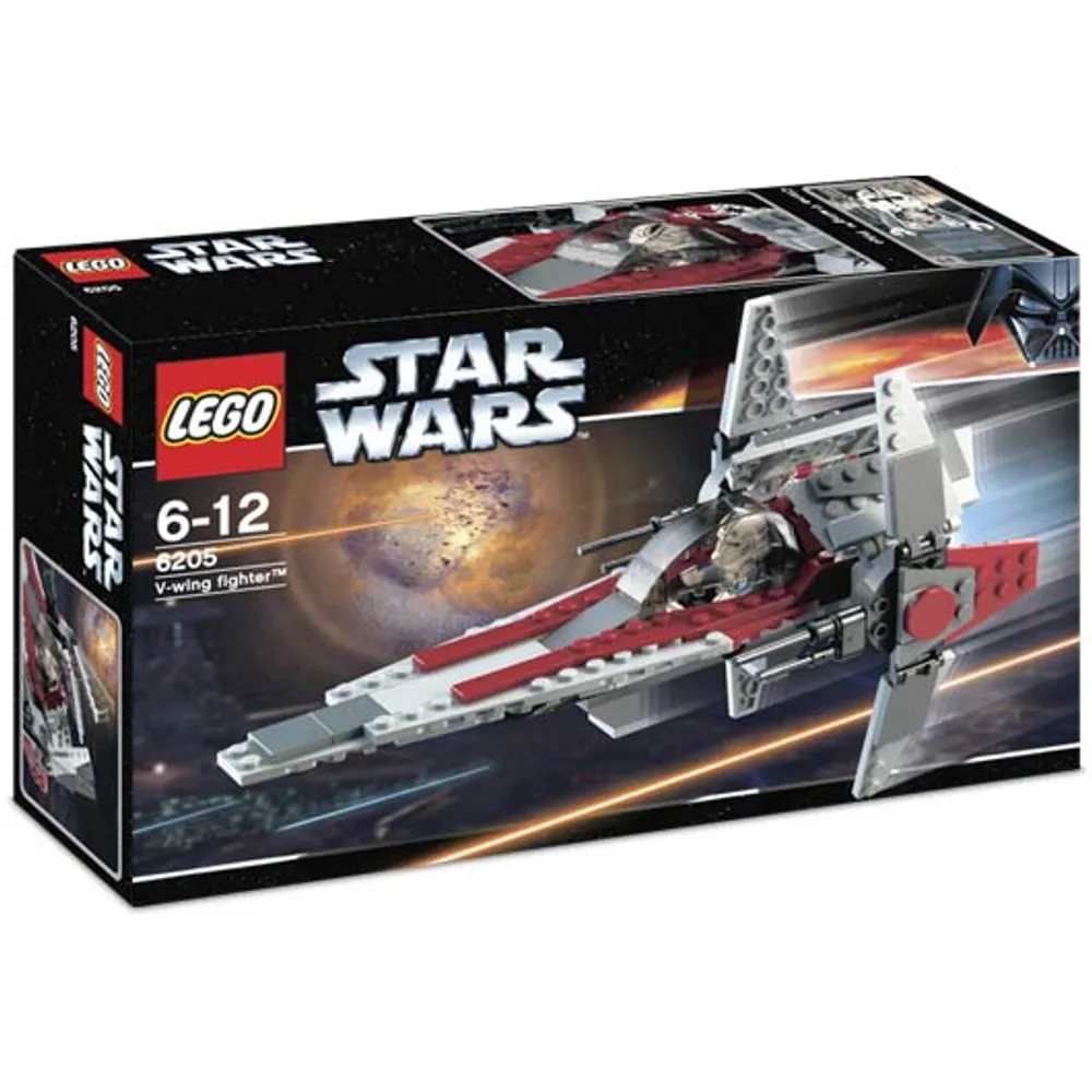 Series: Lego Star Wars: V-wing Fighter 6205 (Some box creasing)