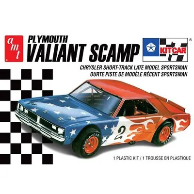 Plymouth Valiant Scamp 1/24 Model Car Kit #1171 by AMT