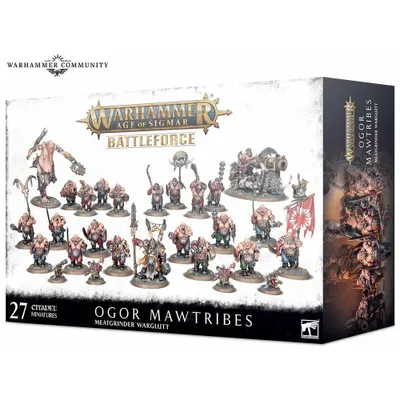 Ogor Mawtribes Battleforce Meatgrinder Warglutt