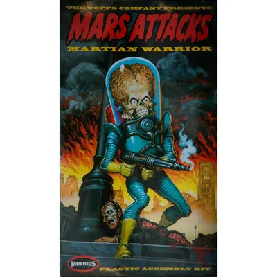Martian Warrior from Mars Attacks #936 by Moebius