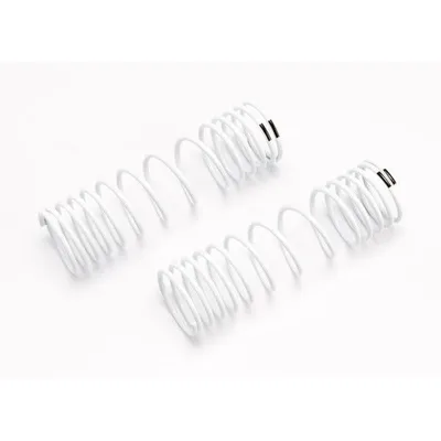 TRA6858 Progressive Rate Rear Shock Springs - White (2)