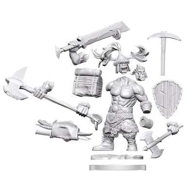 D&D Frameworks: Orc Barbarian Male 75011