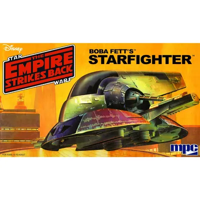 Star Wars: The Empire Strikes Back Boba Fett's Starfighter 1/85 #951 by MPC