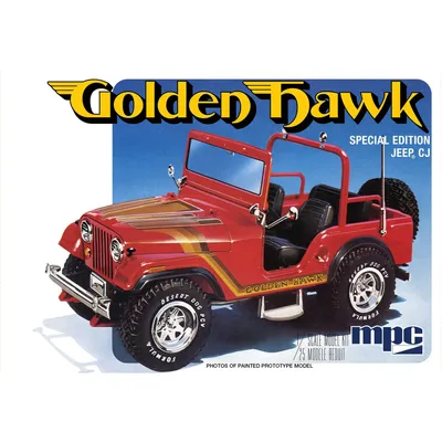 1981 Jeep CJ5 Golden Hawk 1/25 #986 by MPC