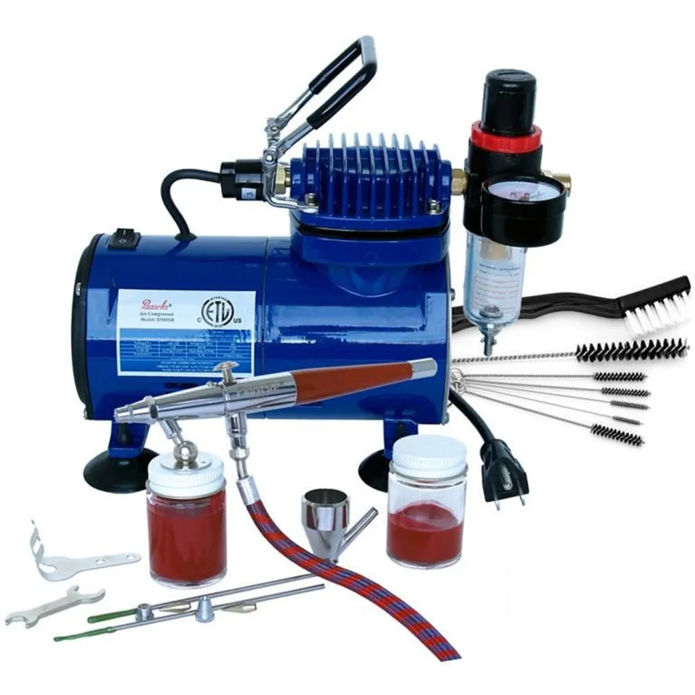 Paasche Airbrush & Compressor Package VL-100D