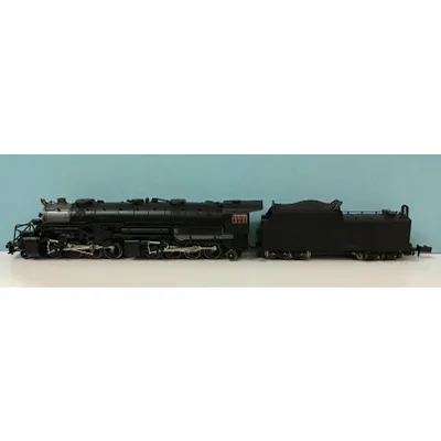N scale USRA 2-8-8-2 Undecorated Steam Locomotive Standard DC