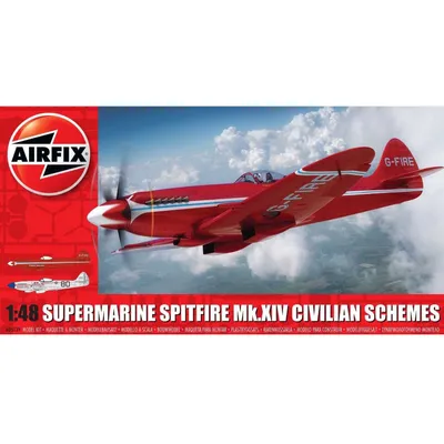 Supermarine Spitfire Mk.XIV Civilian Schemes 1/48 #AO5139 by Airix