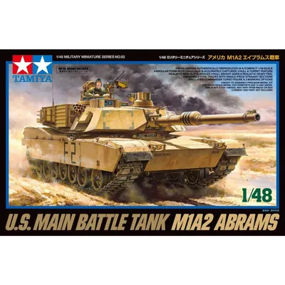 M1A2 Abrams 1/48 by Tamiya