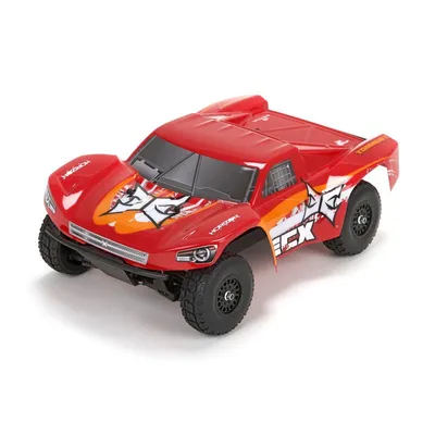 ECX 1/18 4WD Short Course Truck RTR Brushed Torment - Red/Orange ECX01001T2