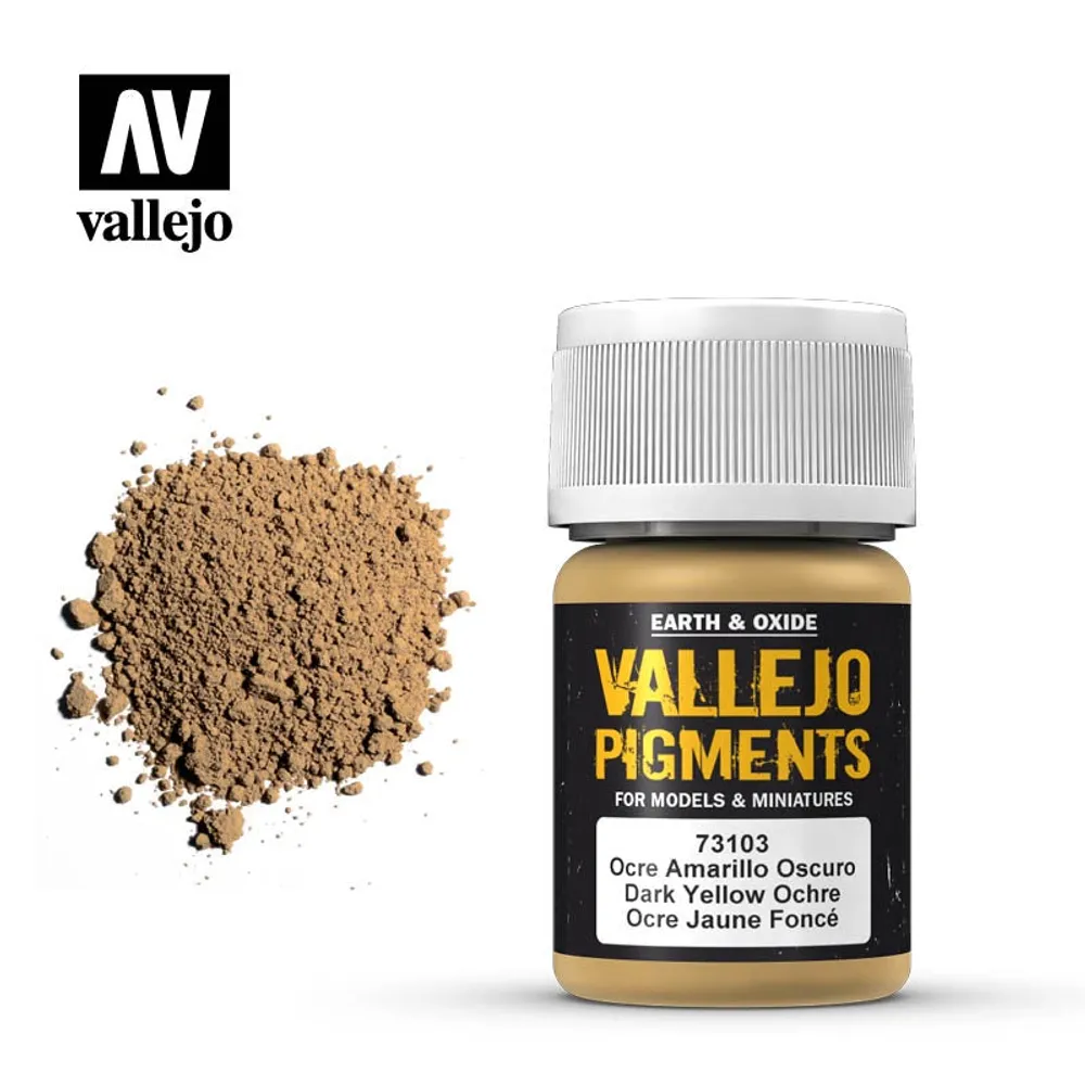 VAL73103 Dark Yellow Ochre Pigment (30ml)