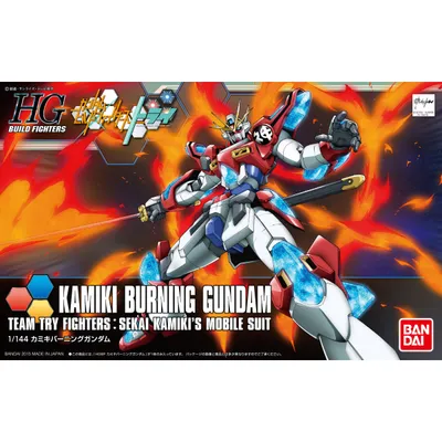 HGBF 1/144 #43 Kamiki Burning Gundam #5057721 by Bandai