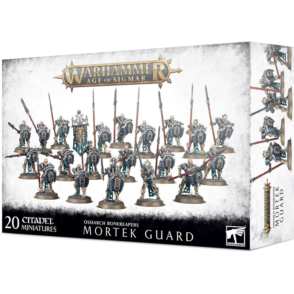 Age of Sigmar Ossiarch Bonereapers Mortek Guard