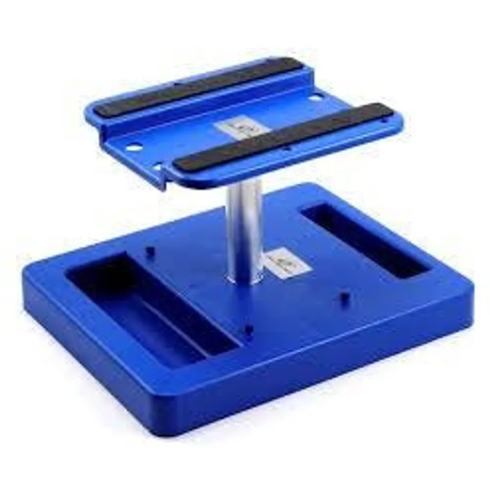 Pit Tech Deluxe Truck Stand Blue