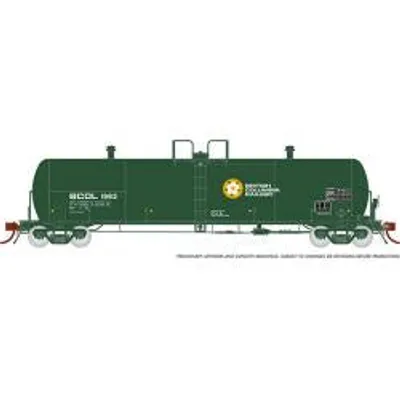 HO Procor 20k gal Tank Car: BC Rail Company