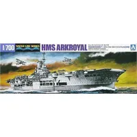 British Aircraft Carrier HMS Arkroyal 1941 1/700 Model Ship Kit #01018 by Aoshima