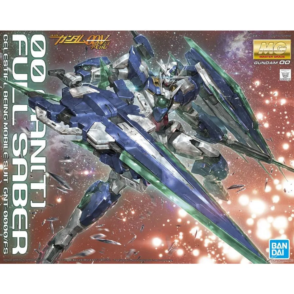 MG 1/100 GN-0000 00 QAN(T) Full Saber #5055328 by Bandai