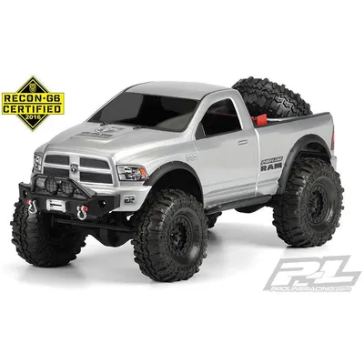 Pro-Line 3434-00 RAM 1500 Clear Body for 12.3" Crawlers