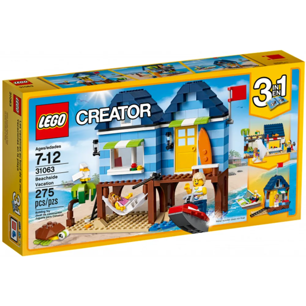 Lego Creator: Beachside Vacation 31063