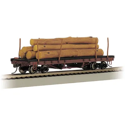 ACF 40' Log Car - 1935-1960 Version (HO Scale)