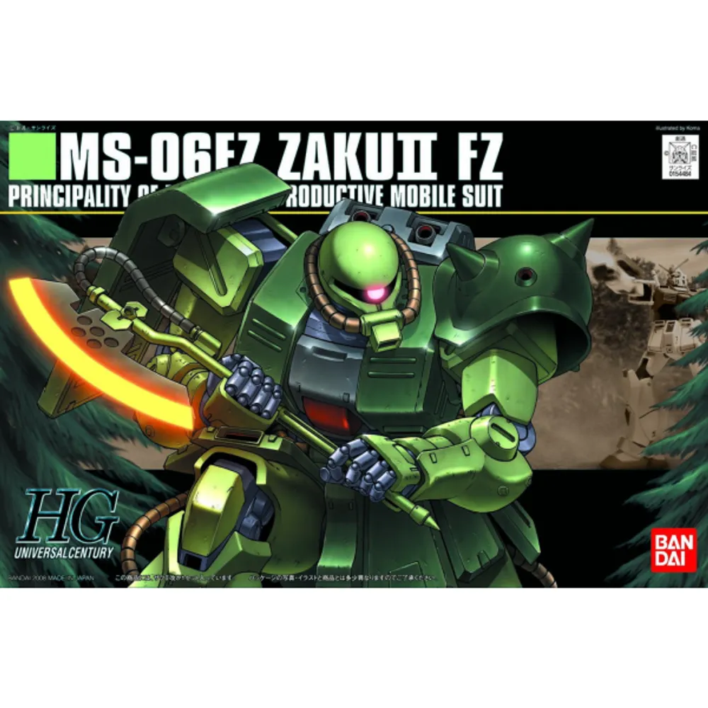 HGUC 1/144 #087 MS-06FZ Zaku II FZ #5058262 by Bandai