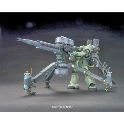 HG 1/144 Thunderbolt #03 MS-06 Zaku II and Big Gun #0207886 by Bandai