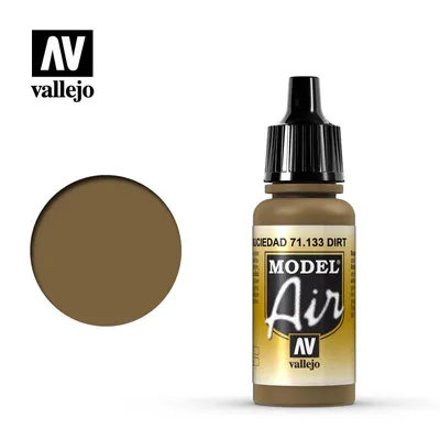 Vallejo Model Air 71.133 Dirt 17mL