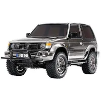 1/10 Tamiya RC Mitsubishi Pajero 4WD Kit (Black Metallic)