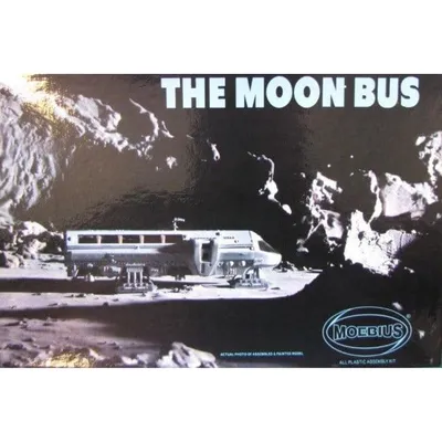 Moon Bus 1/50 Lunar Transport Vehicle 2001: A Space Odyssey Model Kit #2001-1 by Moebius