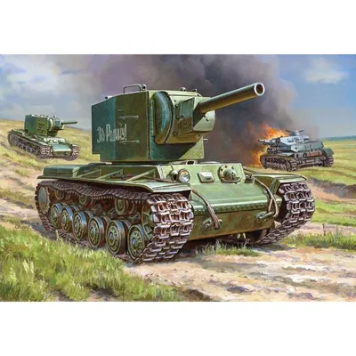 KV-2 Heavy Tank 1/35 by Zvezda