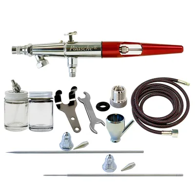 Talon TG Series Dual-Action Gravity Feed Airbrush Kit with