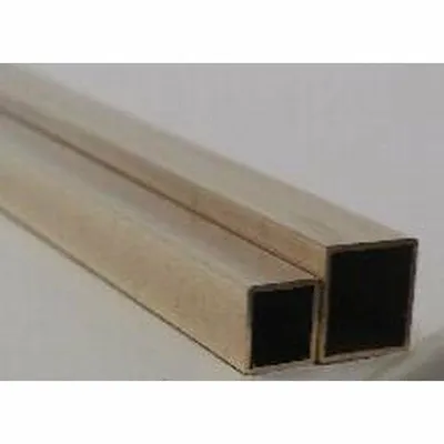 K&S Square Brass Tube