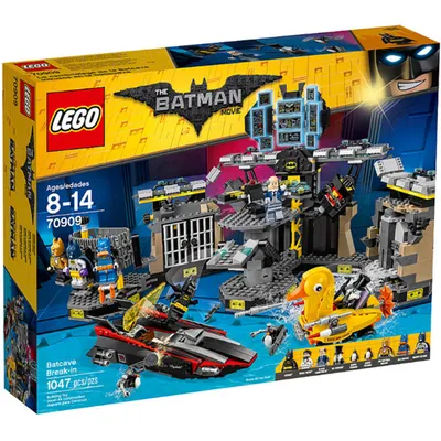The Lego Batman Movie: Batcave Break-In 70909