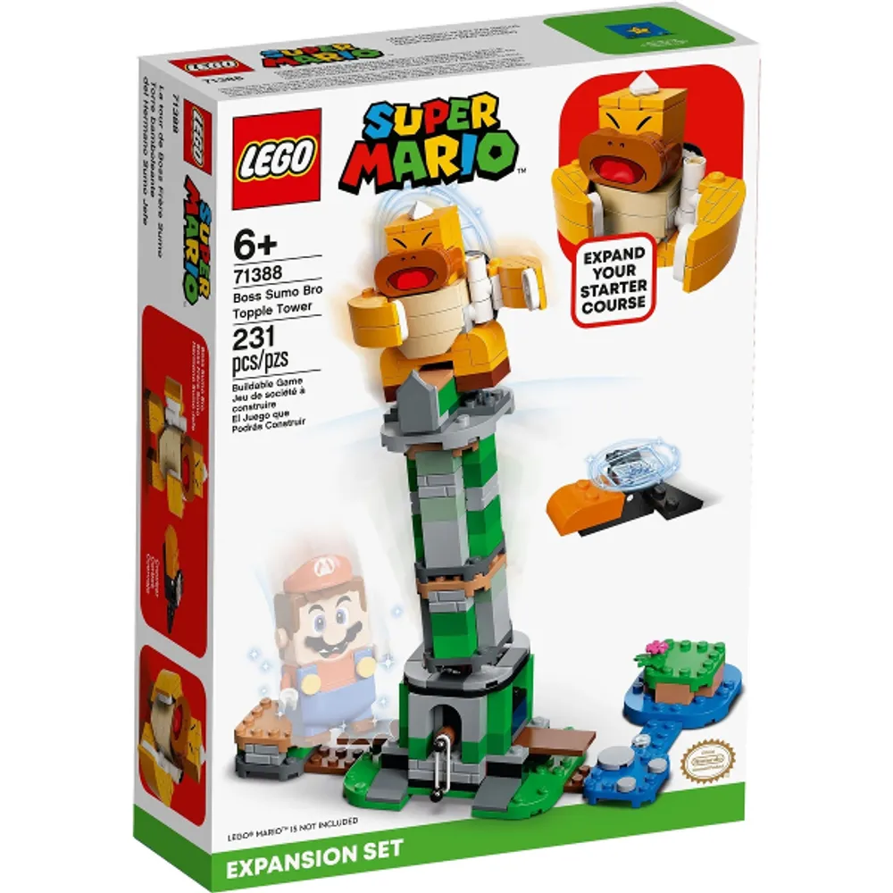 Lego Super Mario: Boss Sumo Bro Topple Tower - Expansion Set 71388